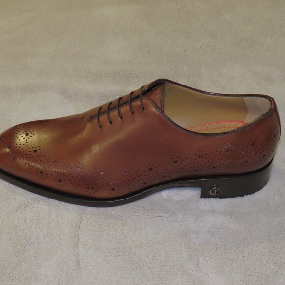 Christian Louboutin Corteobello Havane Medallion Red Bottom Oxford US 10 NWB - Picture 4 of 15